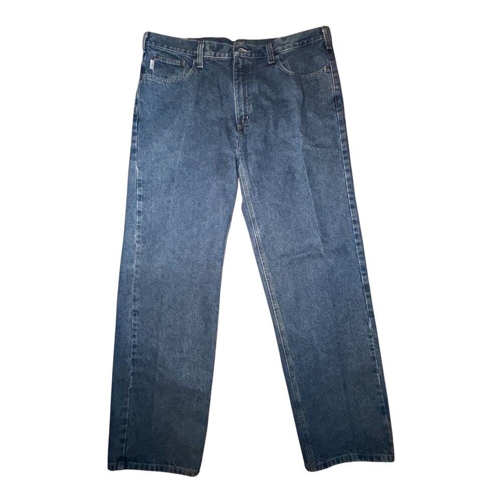Carhartt Mens Size 40 X 32 Relaxed Fit Straight Leg Jeans B460 DPS